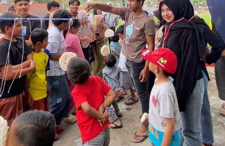 Masyarakat Takengon Barat semarak merayakan kemerdekaan.